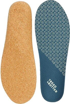 Tread & Butter Traverse Low Arch Cork Insole (Grey) Women's Insoles Accessories Shoes