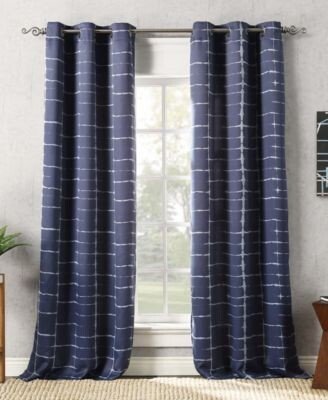 Saki Shibori Print Blackout Curtain Collection