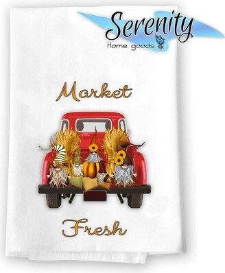 Decorative Kitchen & Bath Hand Towels | Market Fresh Fall Autumn Home Decor Pumpkin Gnome Sunflower