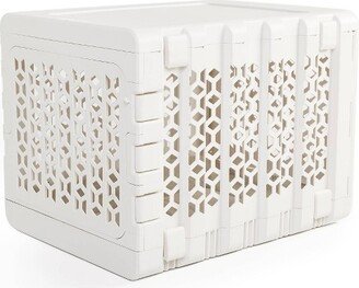 KindTail PAWD Cat and Dog Crate - M - White