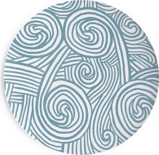 Salad Plates: Kahuna Salad Plate, Blue