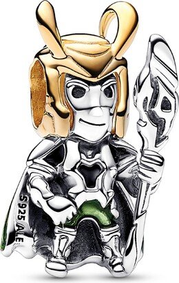 Sterling Silver Marvel Loki Charm