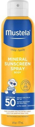 Mineral Baby Sunscreen Spray - SPF 50 - 6 oz