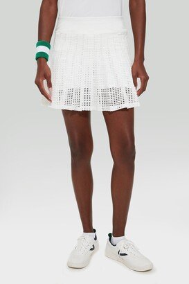 Tnuck Sport White Cane 15 Inch Williams Tennis Skirt