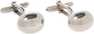 Polished Hinge-Pin Fastened Cufflinks-AA