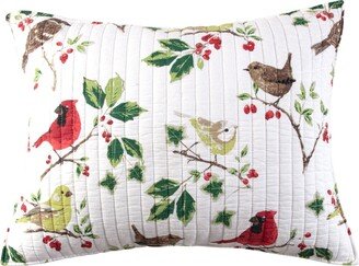 Joybirds Quilted Sham, Standard