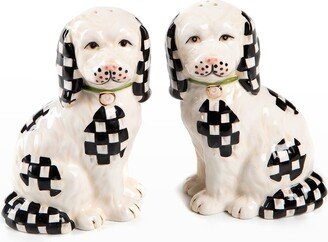 Staffordshire Dog Salt & Pepper Shakers Set