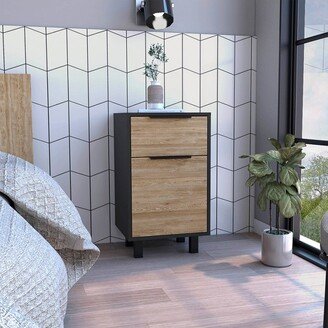 Vigo Nightstand Black - Boahaus