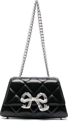 The Bow quilted shoulder bag