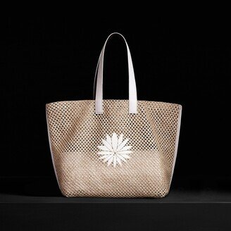 Lotus Raffia Tote