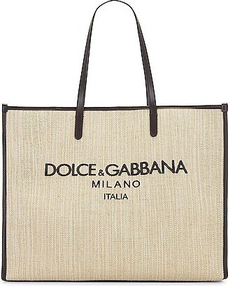 Borse Tessuto Tote In Cream in Cream