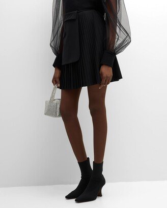 Nana Pleated Mini Skirt