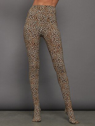 Legging W/ Footie - BB Leopard