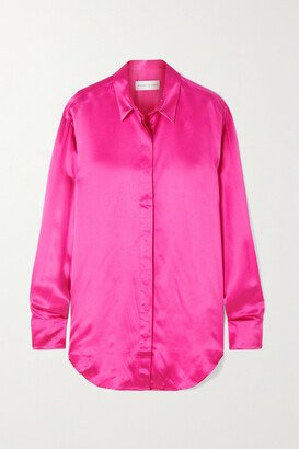 Boy Silk-satin Shirt - Pink