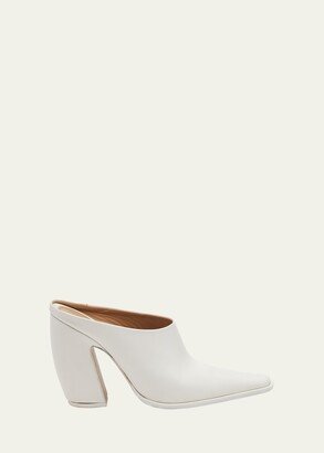 Tex Slip-On Leather Pumps