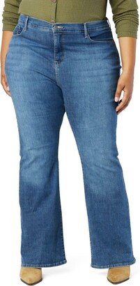 Women's Totally Shaping Flare Jean (Standard and Plus)