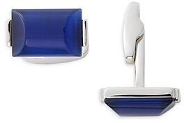 Curve Montana Blue Rectangle Cuff Links