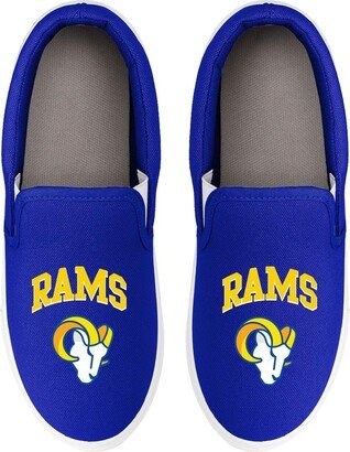 Women's Foco Los Angeles Rams Big Logo Slip-On Sneakers