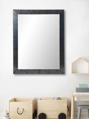 Multi Size BrandtWorks Clouded Gunmetal Framed Wall Mirror - Black