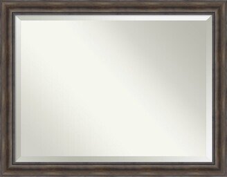 Rustic Pine 45x35 Bathroom Mirror