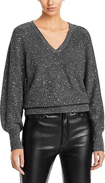 Sparkle V-Neck Sweater