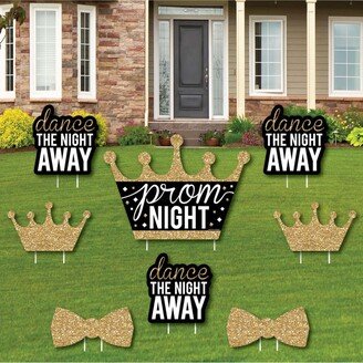 Big Dot Of Happiness Prom - Yard Sign & Outdoor Lawn Decor - Prom Night Party Yard Signs - Set of 8