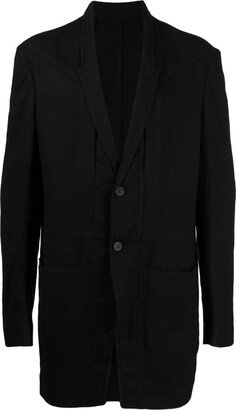 Single-Breasted Wool Blazer