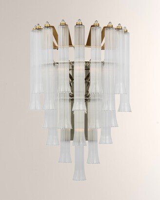 Visual Comfort Signature Lorelei Large Waterfall Sconce by Julie Neill