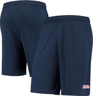 Men's Navy Ole Miss Rebels Hype Performance Shorts