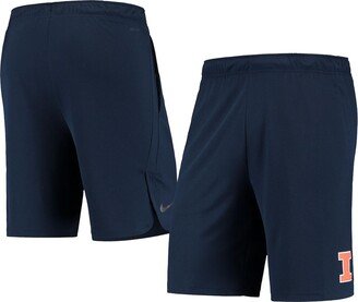 Men's Navy Illinois Fighting Illini Hype Performance Shorts