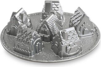 Aluminum Cozy Village Baking Pan - Silver