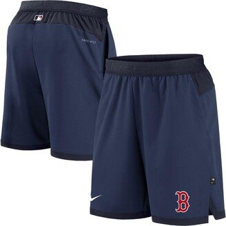 Men's Navy Boston Red Sox Authentic Collection Flex Vent Performance Shorts