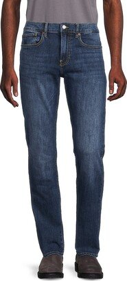 121 High Rise Slim Straight Jeans