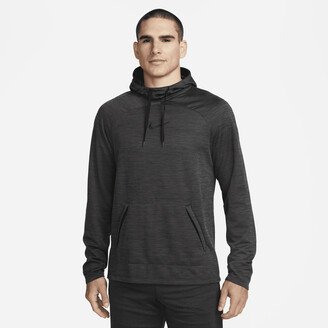 Men's Academy Dri-FIT Long-Sleeve Hooded Soccer Top in Black