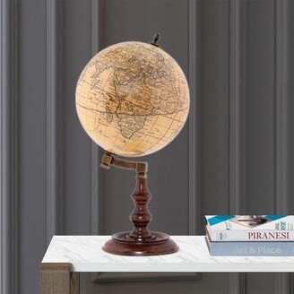 Amaris Globe Ivory & Honey Distressed French Finish