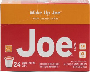 TJMAXX 24Ct Wake Up Joe Medium Roast Single Coffee Pods