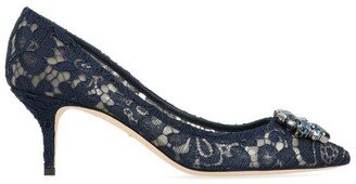 Bellucci Embellished Lace Pumps