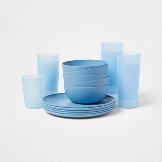 20pc Plastic Dinnerware Set