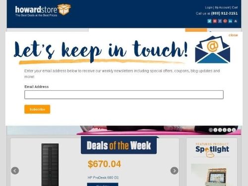 Howardstore.com Promo Codes & Coupons