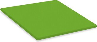 Square Lazy Susan Game Board Covered in A Bright Green Colored Vinyl - Custom