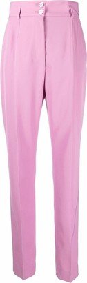 Cropped tailored trousers-CA