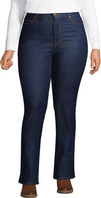 Women's Plus Size Recover High Rise Bootcut Blue Jeans