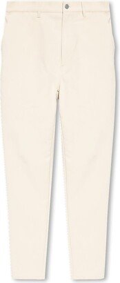 Carpenter Straight-Leg Cropped Pants