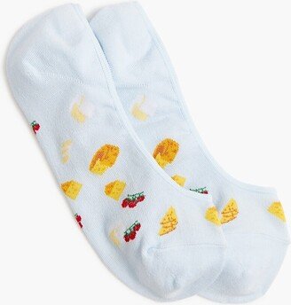 Women's Cheese No-Show Socks