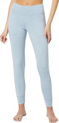 Hot Chillys Clima-Tek Joggers (Ashley Blue Heather) Women's Clothing