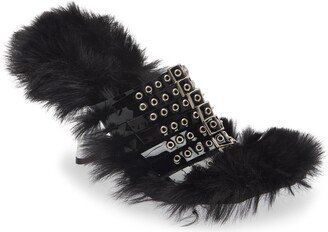 Fuzz Out Slide Sandal