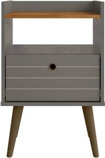 Bogart Mid Century Modern 1 Drawer Nightstand