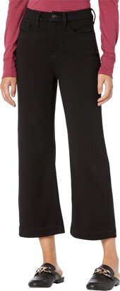 Women's Ponte Cropped Wide Leg