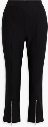 Van cropped cotton-blend slim-leg pants