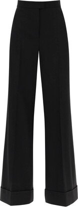 High-Waisted Wide-Leg Trousers-AR